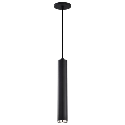 Century LED Pendant Matte Black / Brushed Nickel