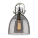 Innovations - G412-8SM - Shade - Downtown Urban - Light Smoke Newton Bell