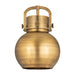 Innovations - M410-10BB - Shade - Downtown Urban - Brushed Brass