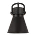 Innovations - M411-8BK - Shade - Downtown Urban - Matte Black