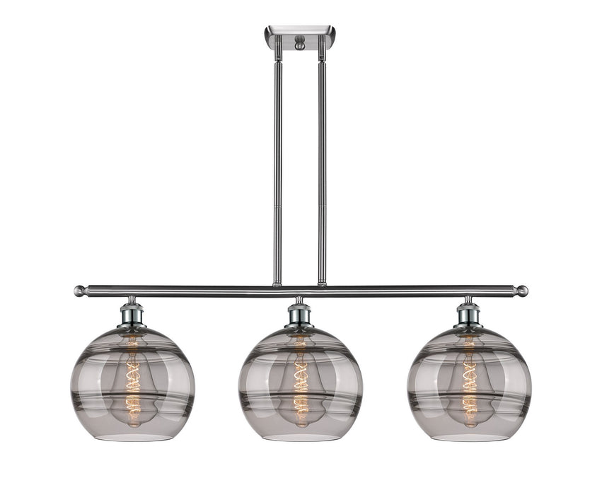 Innovations - 516-3I-SN-G556-10SM - Three Light Island Pendant - Ballston - Brushed Satin Nickel