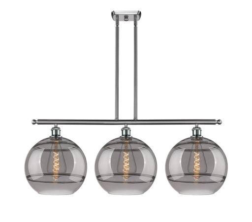 Innovations - 516-3I-SN-G556-12SM - Three Light Island Pendant - Ballston - Brushed Satin Nickel