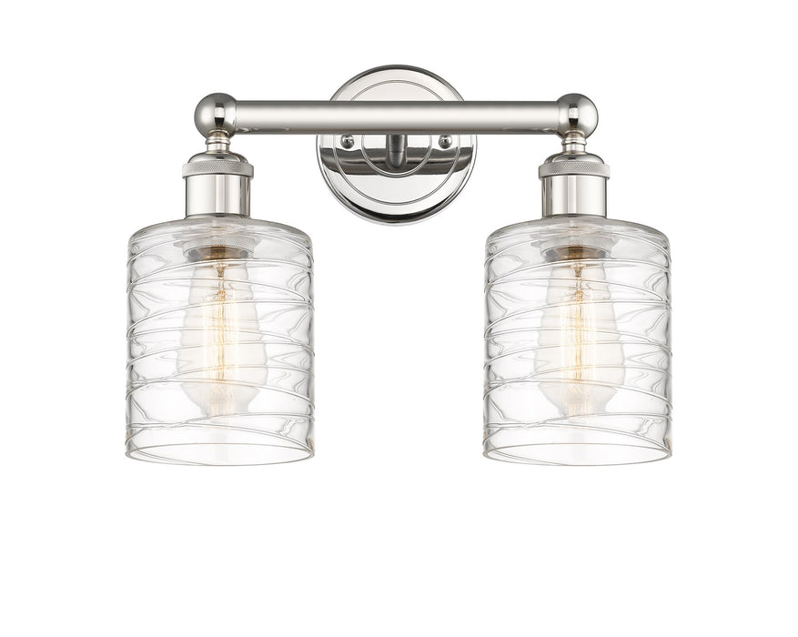 Innovations - 616-2W-PN-G1113 - Two Light Bath Vanity - Edison - Polished Nickel