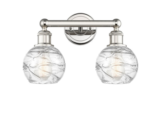 Edison Two Light Bath Vanity Polished Nickel