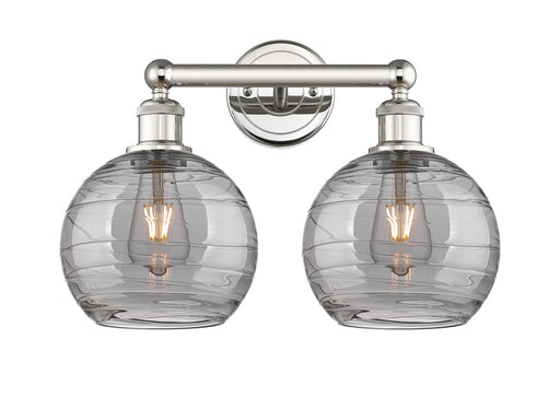 Edison Two Light Bath Vanity Polished Nickel