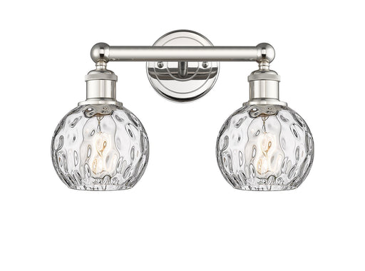 Edison Two Light Bath Vanity Polished Nickel