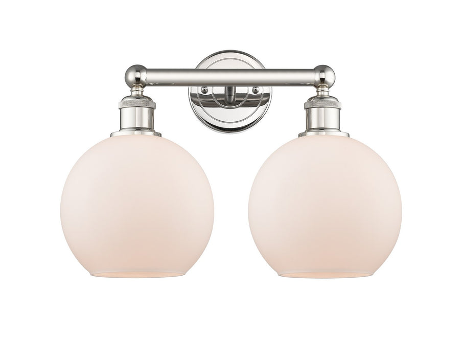 Innovations - 616-2W-PN-G121-8 - Two Light Bath Vanity - Downtown Urban - Polished Nickel