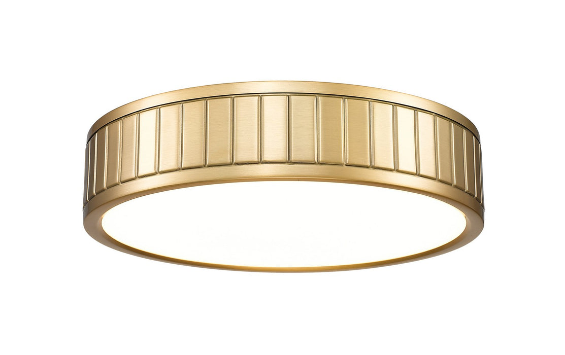 Z-Lite - 1005F12-MGLD-LED - LED Flush Mount - Madison - Modern Gold