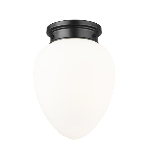 Z-Lite - 1945F9-MB - One Light Flush Mount - Gideon - Matte Black