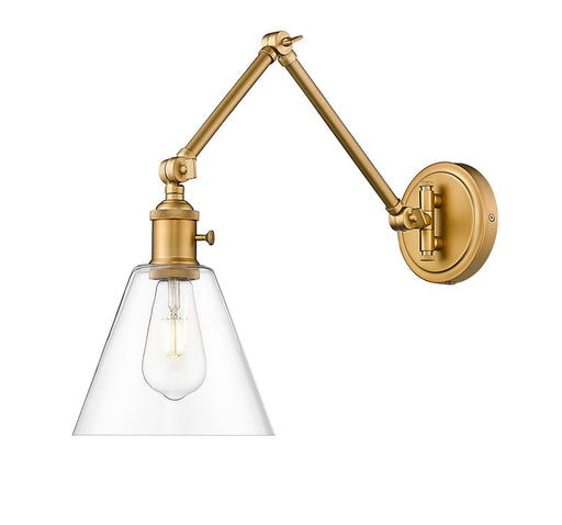 Z-Lite - 348S-RB - One Light Wall Sconce - Gayson - Rubbed Brass