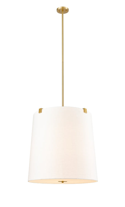 Z-Lite - 3501P24-MGLD - Six Light Pendant - Weston - Modern Gold