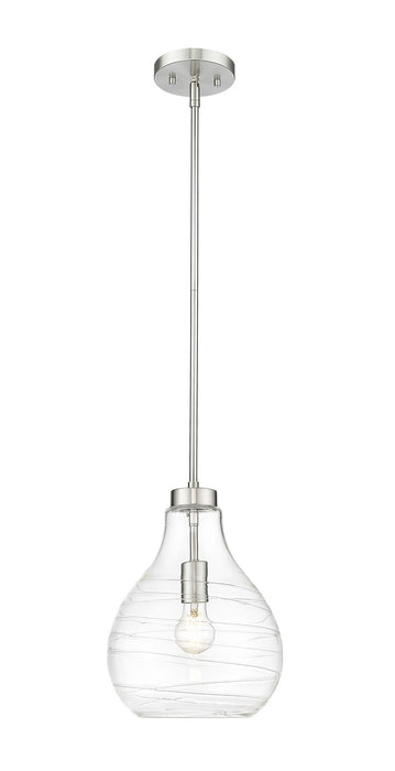 Z-Lite - 496P10-BN - One Light Pendant - Bon Air - Brushed Nickel