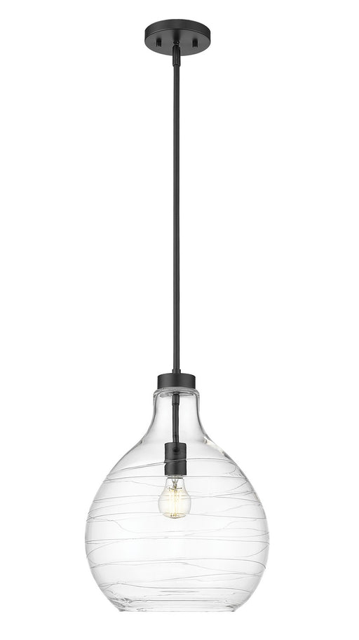 Z-Lite - 496P13-MB - One Light Pendant - Bon Air - Matte Black