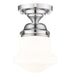 Z-Lite - 735F1-CH - One Light Flush Mount - Vaughn - Chrome