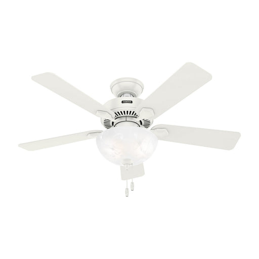 Hunter - 52778 - 44"Ceiling Fan - Swanson - Fresh White