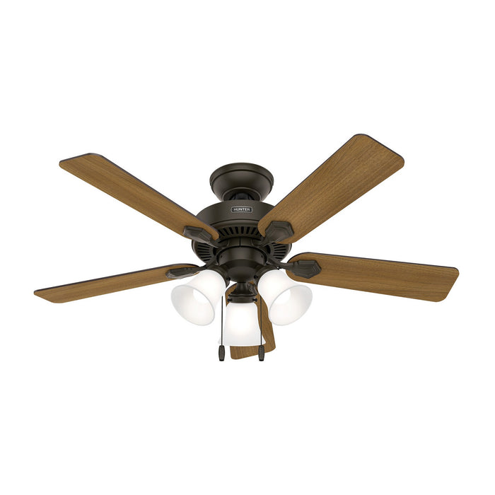 Hunter - 52781 - 44"Ceiling Fan - Swanson - New Bronze