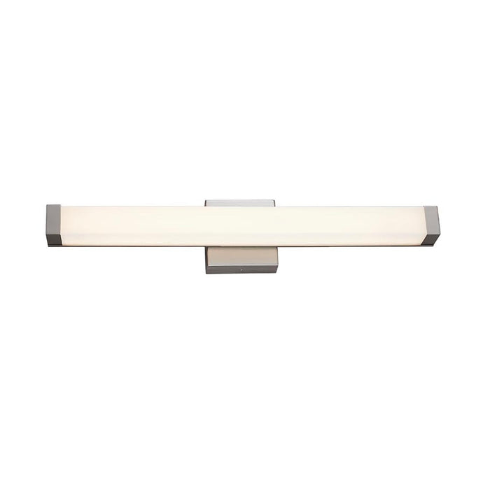 Justice Designs - ACR-9001-OPAL-NCKL - LED Linear Wall/Bath - Acryluxe - Brushed Nickel