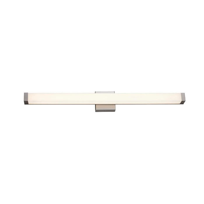 Justice Designs - ACR-9005-OPAL-NCKL - LED Linear Wall/Bath - Acryluxe - Brushed Nickel