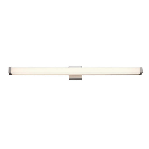 Justice Designs - ACR-9007-OPAL-NCKL - LED Linear Wall/Bath - Acryluxe - Brushed Nickel