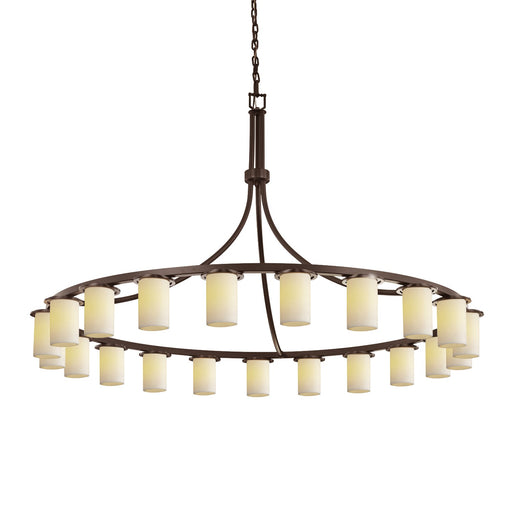 CandleAria 21 Light Chandelier