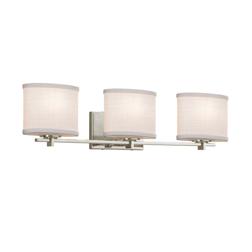 Textile Three Light Bath Bar