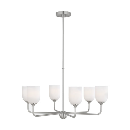 Emile Six Light Chandelier