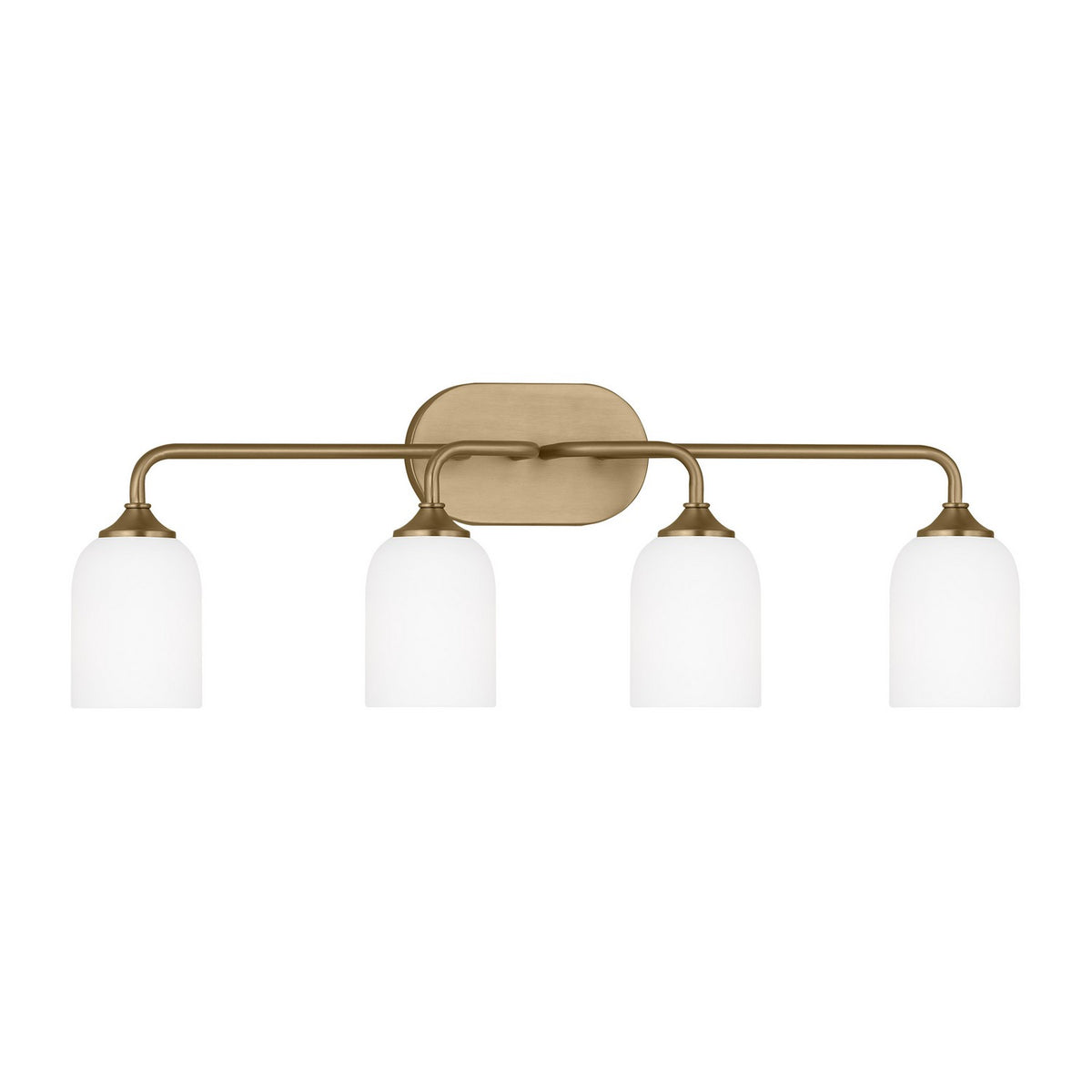 Generation Lighting - GLV1024SB - Four Light Vanity - Emile - Satin ...