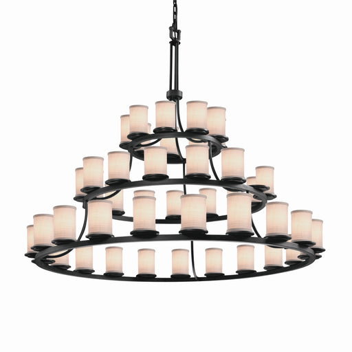 Textile 45 Light Chandelier