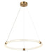 Matteo Lighting - C34824AG - LED Pendant - Inkara - Aged Gold Brass