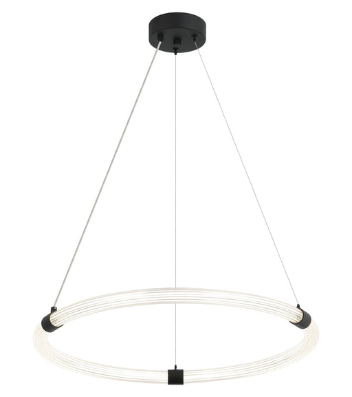 Matteo Lighting - C34824MB - LED Pendant - Inkara - Matte Black