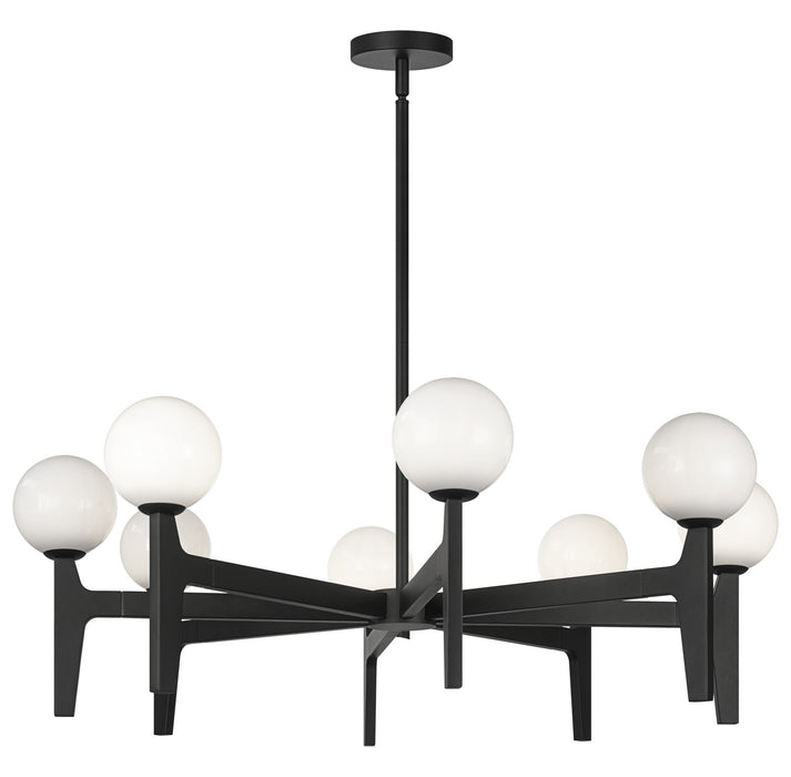 Matteo Lighting - C34908MBOP - LED Pendant - Scriben - Matte Black