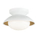 Matteo Lighting - M13101WHOP - One Light Ceiling Mount - Hatley - White