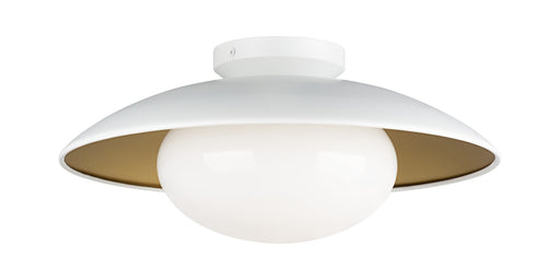 Matteo Lighting - M13121WHOP - One Light Ceiling Mount - Hatley - White