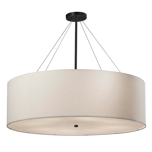 Textile Eight Light Pendant Matte Black