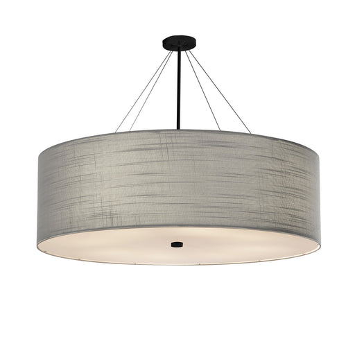 Textile 12 Light Pendant Matte Black