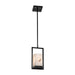 Justice Designs - FAL-7515W-MBLK - LED Outdoor Mini-Pendant - LumenAria - Matte Black