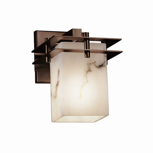 Justice Designs - FAL-8171-15-DBRZ - One Light Wall Sconce - LumenAria - Dark Bronze