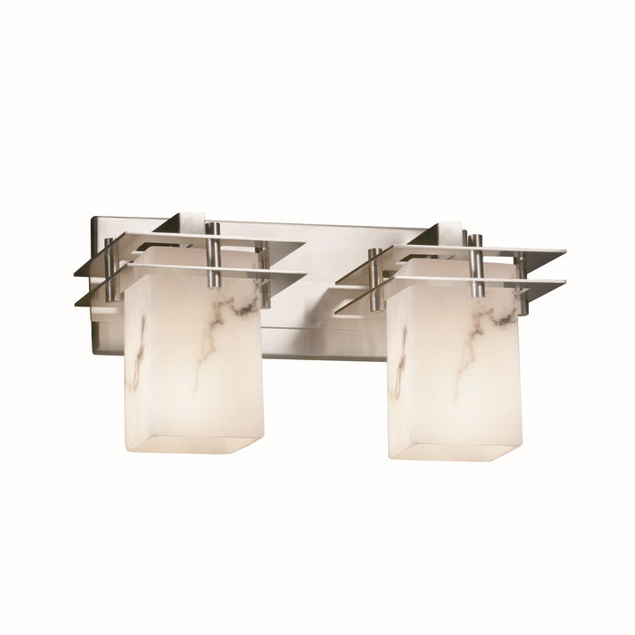 Justice Designs - FAL-8172-15-NCKL-LED2-1400 - LED Bath Bar - LumenAria - Brushed Nickel