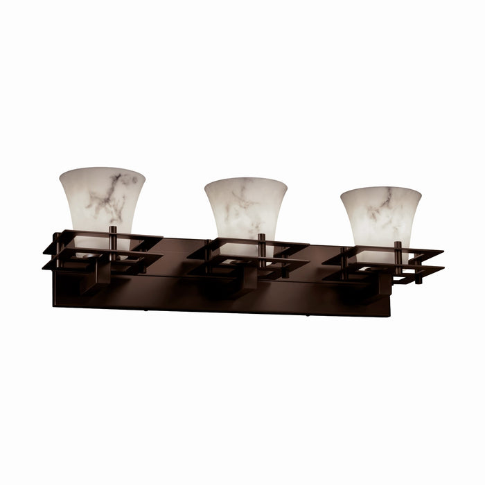 Justice Designs - FAL-8173-20-DBRZ-LED3-2100 - LED Bath Bar - LumenAria - Dark Bronze