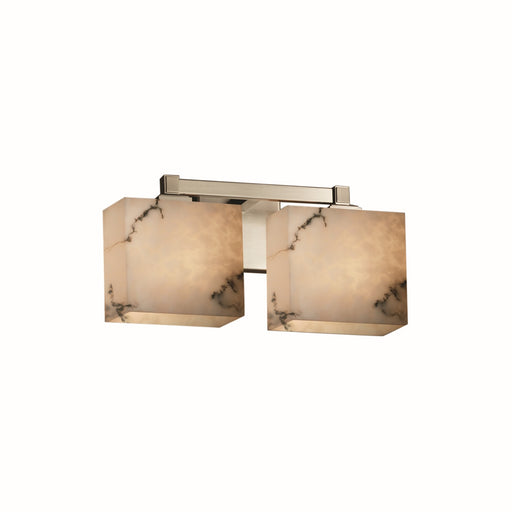 Justice Designs - FAL-8432-55-NCKL - Two Light Bath Bar - LumenAria - Brushed Nickel