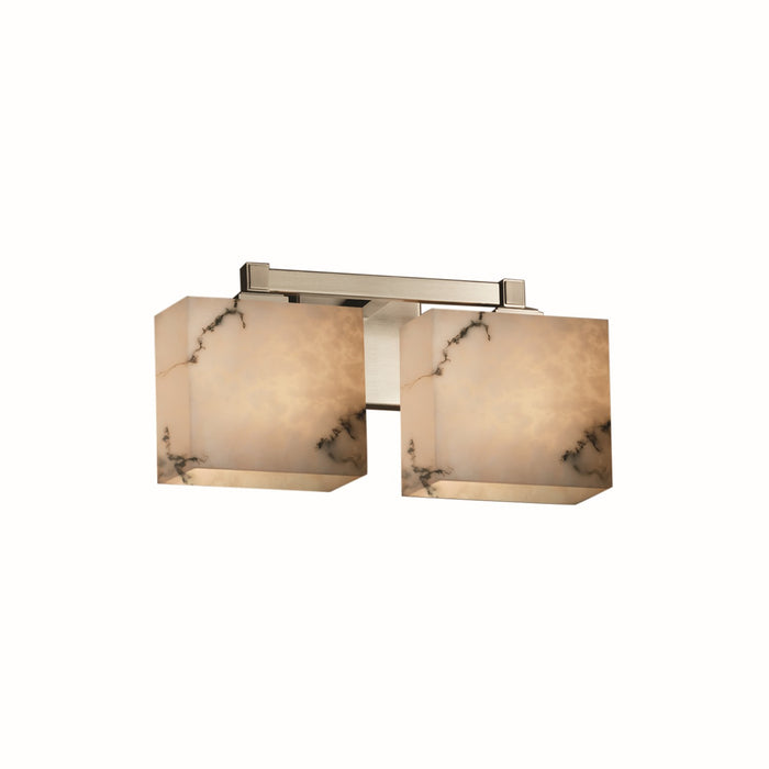 Justice Designs - FAL-8432-55-NCKL-LED2-1400 - LED Bath Bar - LumenAria - Brushed Nickel