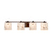 Justice Designs - FAL-8444-30-DBRZ-LED4-2800 - LED Bath Bar - LumenAria - Dark Bronze