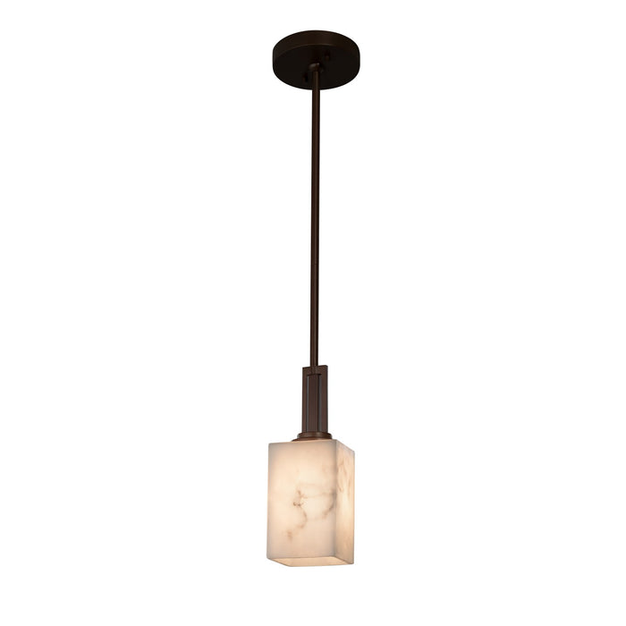 Justice Designs - FAL-8445-15-DBRZ-LED1-700 - LED Pendant - LumenAria - Dark Bronze