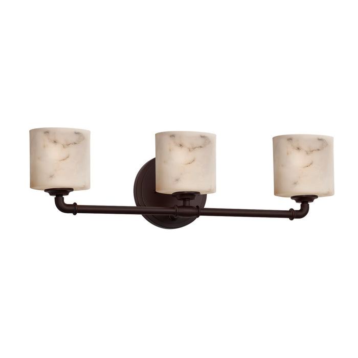 Justice Designs - FAL-8463-30-DBRZ-LED3-2100 - LED Bath Bar - LumenAria - Dark Bronze