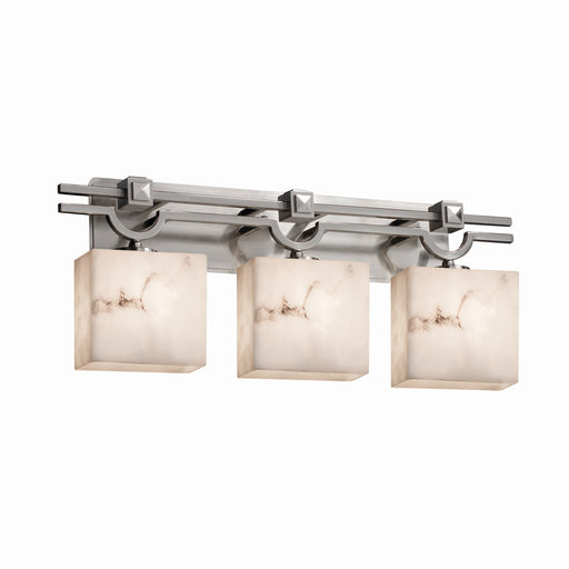 Justice Designs - FAL-8503-55-NCKL-LED3-2100 - LED Bath Bar - LumenAria - Brushed Nickel