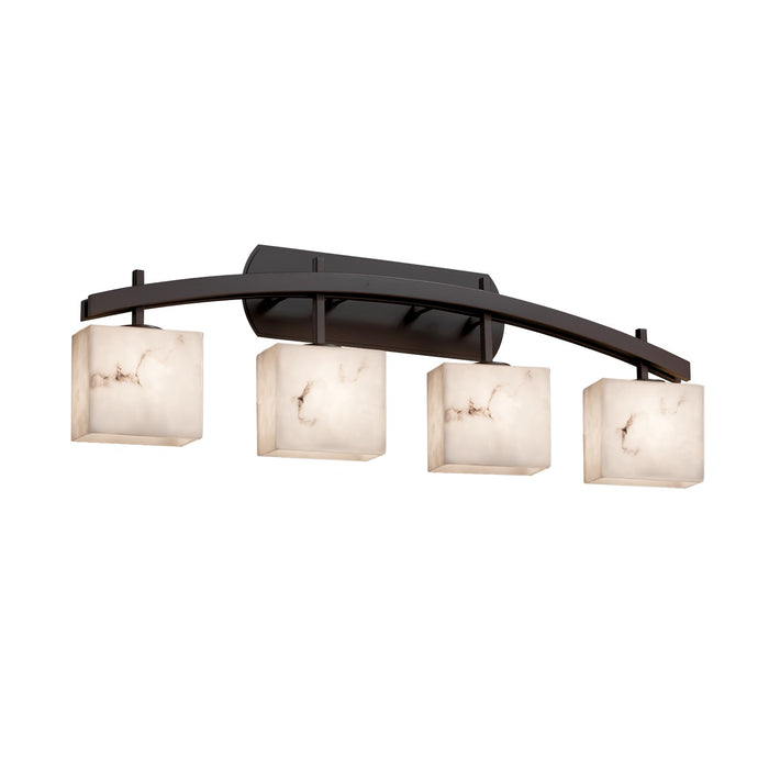 Justice Designs - FAL-8594-55-DBRZ-LED4-2800 - LED Bath Bar - LumenAria - Dark Bronze