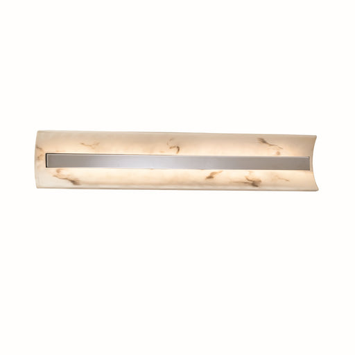 Justice Designs - FAL-8625-NCKL - LED Linear Bath Bar - LumenAria - Brushed Nickel