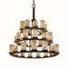 Justice Designs - FAL-8712-10-DBRZ-LED36-25200 - LED Chandelier - LumenAria - Dark Bronze