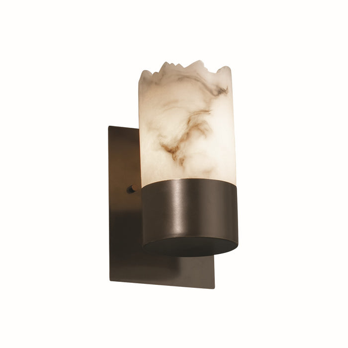 Justice Designs - FAL-8761-12-DBRZ-LED1-700 - LED Wall Sconce - LumenAria - Dark Bronze