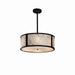 Justice Designs - FAL-9541-DBRZ - Three Light Pendant - LumenAria - Dark Bronze